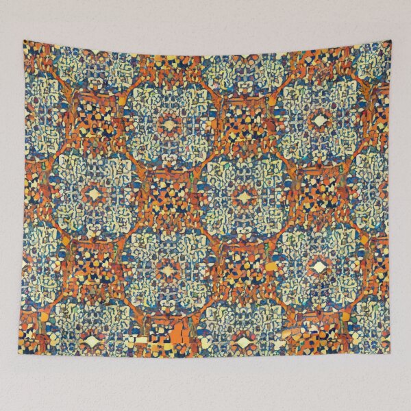 Item preview, Crochet pattern vintage retro classic seamless tile  designed and sold by IdeaND.