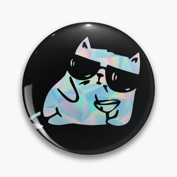Artikelvorschau, Holografische Chilling-Katze entworfen und verkauft von kapsell.