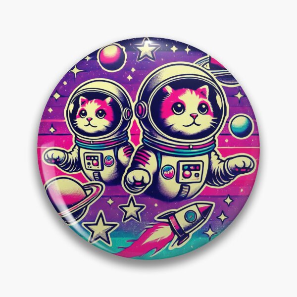 Item preview, Space cats  designed and sold by Bauerthreads.