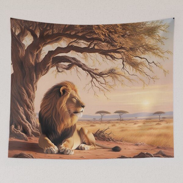 Item preview, Majestic Savanna Lion  designed and sold by PolygonPinnacle.