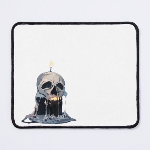 Item preview, Skull candle designed and sold by Glenbobagins.