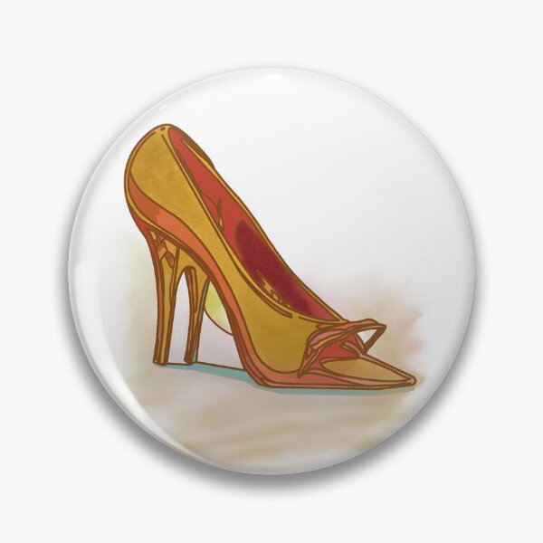 Artikelvorschau, Blasse Eleganz: Der gelbe Stiletto entworfen und verkauft von chuckletuckle.
