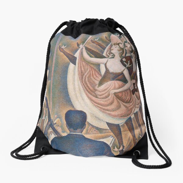 "Le Chahut by Seurat, 1889" Drawstring Bag by fineearth Redbubble