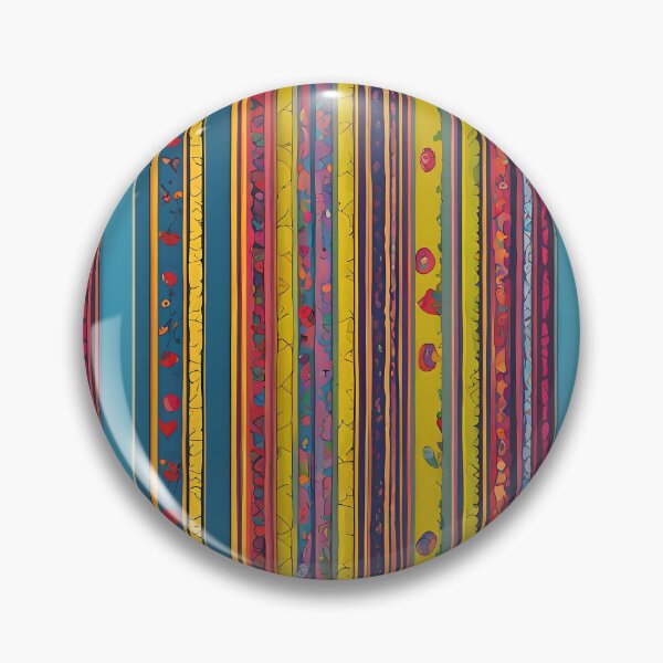 Item preview, Vibrant Striped Pattern with Abstract Details designed and sold by Noertz.