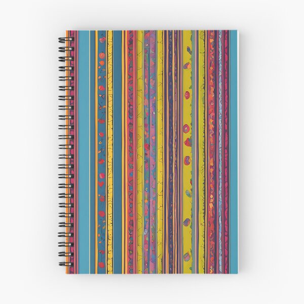 Item preview, Vibrant Striped Pattern with Abstract Details designed and sold by Noertz.