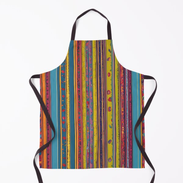 Item preview, Vibrant Striped Pattern with Abstract Details designed and sold by Noertz.