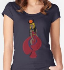 Hathor, the Egyptian Godness Women's Fitted Scoop T-Shirt