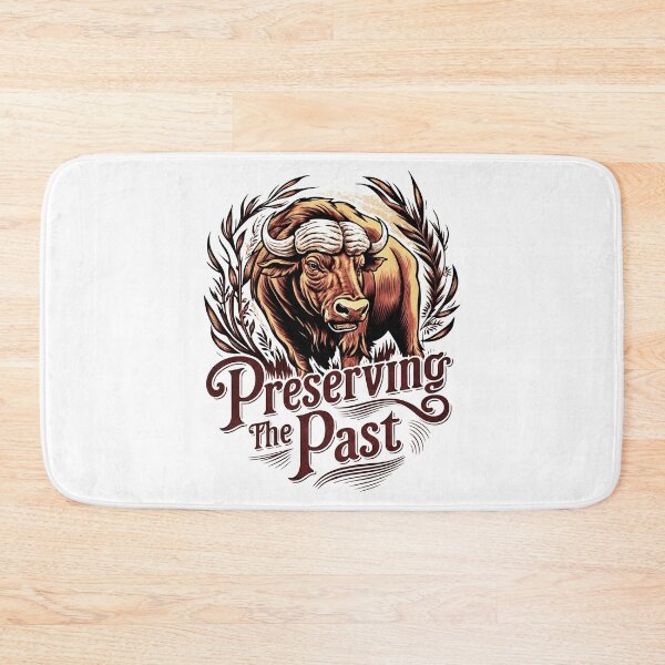 Item preview, Preserving The Past: Bison’s Legacy in Brown, Black, and White designed and sold by SplashTastic.