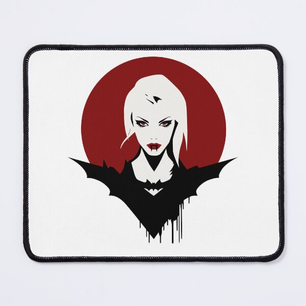 Item preview, Elegant Vampire Lady Halloween Design Midnight designed and sold by Bouldershop.