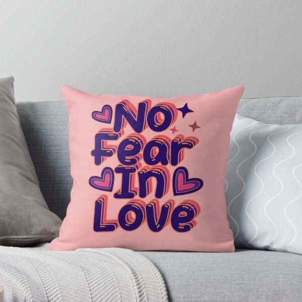 Item preview, Retro No Fear In Love,Christian Women's Gospel Quotes, Inspirational  Christian Woman Design designed and sold by mattlee20.