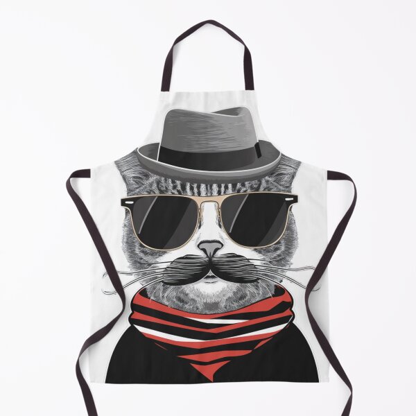 Item preview, Hipster Cat designed and sold by FusiTink.