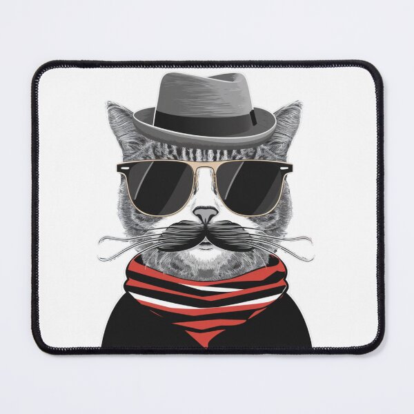 Item preview, Hipster Cat designed and sold by FusiTink.
