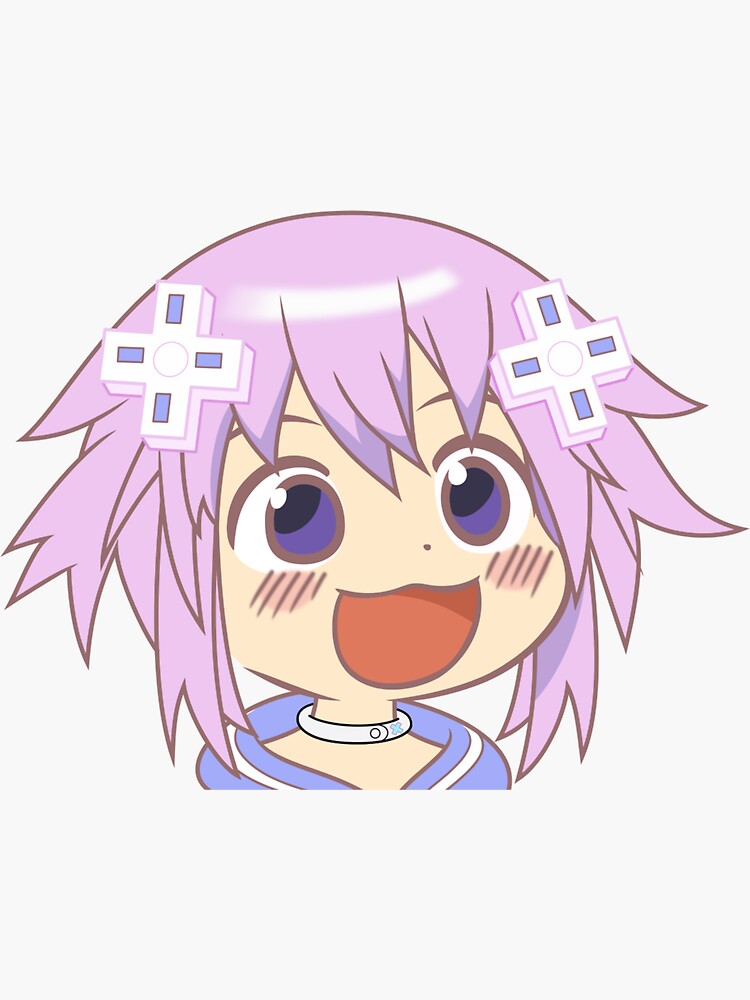 Nep Nep! Sticker for Sale by LofiAnimeClub