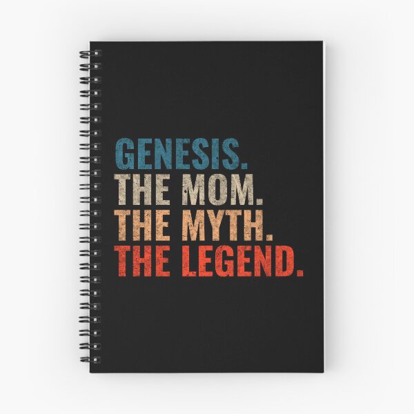 Item preview, Genesis The Mom The Myth The Legend Genesis Name Retro 70s distress designed and sold by Teelogic.