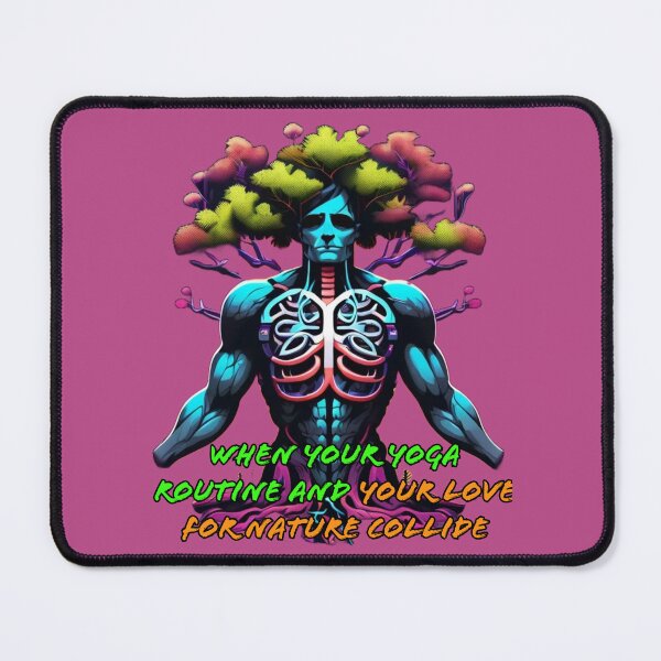 Item preview, When Your Yoga Routine And Your Love For Nature Collide designed and sold by DesignPrePress.