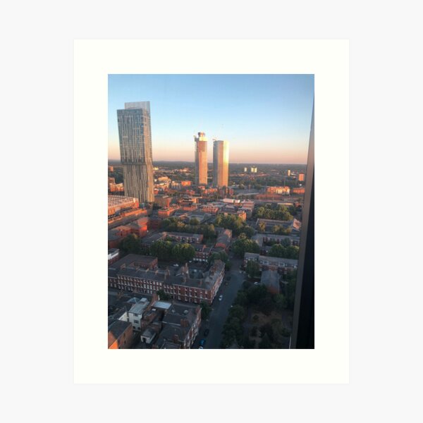 Item preview, Manchester Beetham Tower At Sunset designed and sold by kateyroberts.
