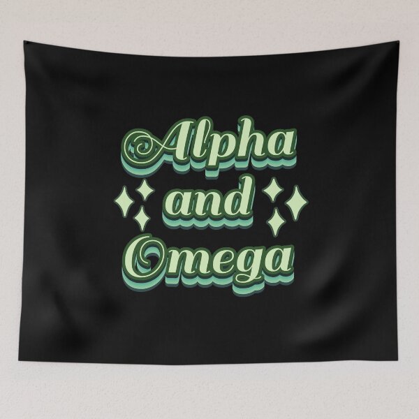 Item preview,  Retro Alpha and Omega,Christian Women's Gospel Quotes, Inspirational  Christian Woman Design designed and sold by mattlee20.