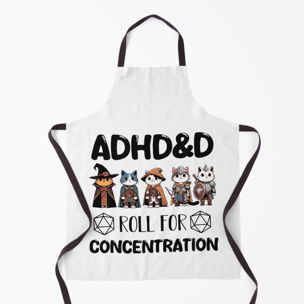 Item preview, ADHD&D Roll for Concentration designed and sold by PictoParade.