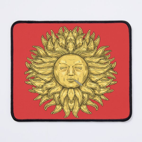 Item preview, Great Sun with face and thermometer in mouth designed and sold by TomiAx.