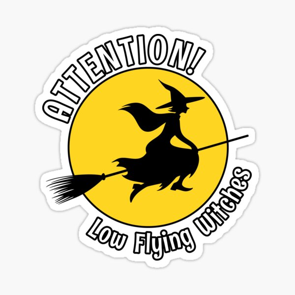 Item preview, Witch on Broom designed and sold by sifis.
