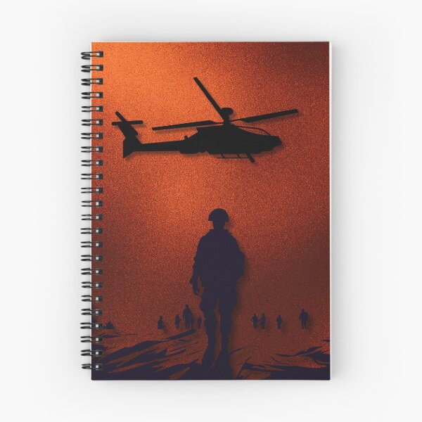 Item preview, Helicopter over soldiers designed and sold by StonePine.