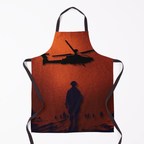 Item preview, Helicopter over soldiers designed and sold by StonePine.
