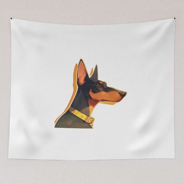 Item preview, Doberman Owner // Aesthetic Doberman // Aesthetic Dog // Animal Art // Beautiful Dog Art // Animal Cute Art  designed and sold by SMARTKIT  DESIGNAGENCY.