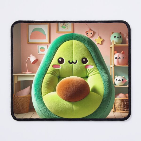 Item preview, Kawaii Avocado Chair  designed and sold by Sillytoe.