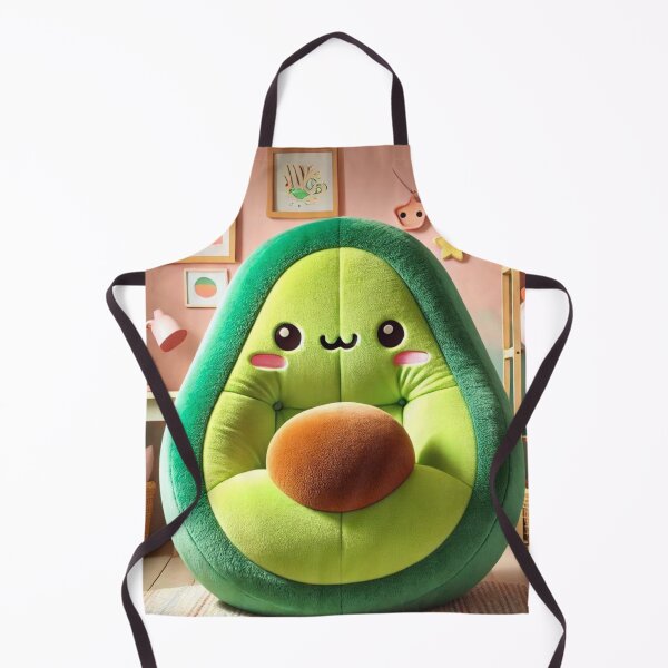 Item preview, Kawaii Avocado Chair  designed and sold by Sillytoe.