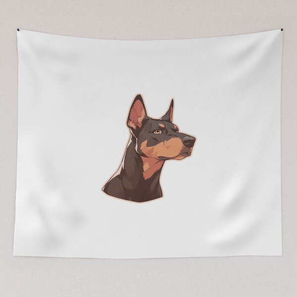 Item preview, Doberman Owner // Aesthetic Doberman // Aesthetic Dog // Animal Art // Beautiful Dog Art // Animal Cute Art  designed and sold by SMARTKIT  DESIGNAGENCY.