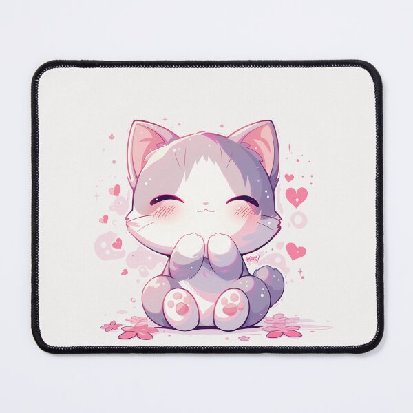 Item preview, Adorable Blushing Cat designed and sold by put1mali19.