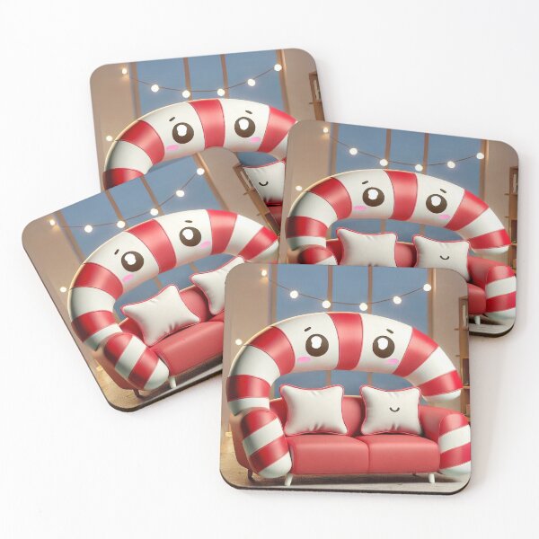 Item preview, Candy Cane Couch Delight designed and sold by Sillytoe.