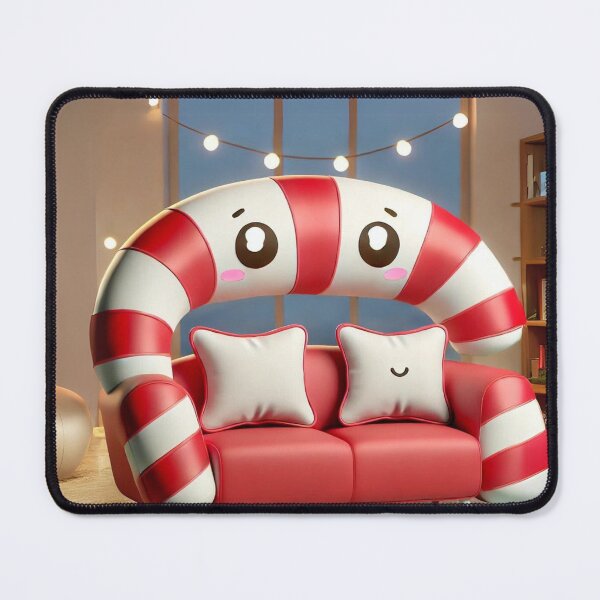 Item preview, Candy Cane Couch Delight designed and sold by Sillytoe.