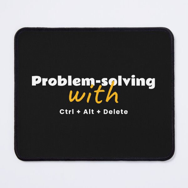 Item preview, Resolución de problemas con Ctrl+Alt+Delete - Camiseta Tech Humor designed and sold by Khanchai Chaisawat.