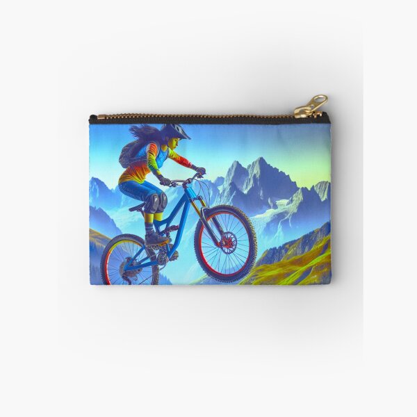 Item preview, MTB Rider Performing Aerial Tricks designed and sold by GrizzlyCollective.
