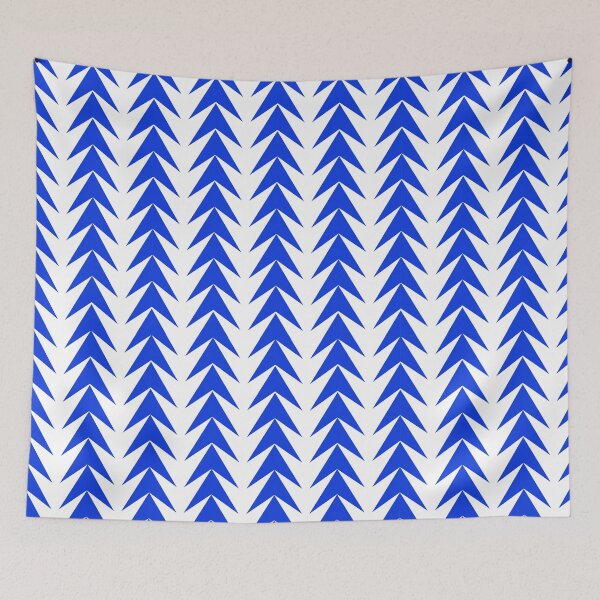 Item preview, Blu arrows pointing up pattern designed and sold by carlotoffolo.