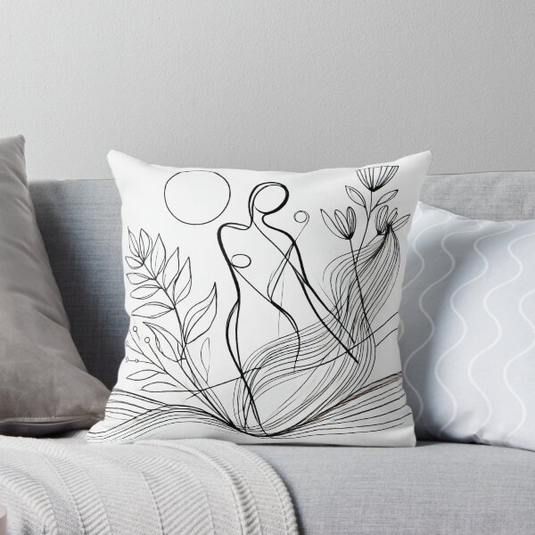 Item preview, Elegant Minimalist Line Art Abstract Design designed and sold by Abdulra7man369.