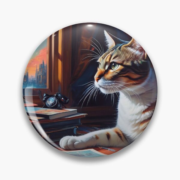 Item preview, Time Travel Cat designed and sold by M-Y-A-R-T-.