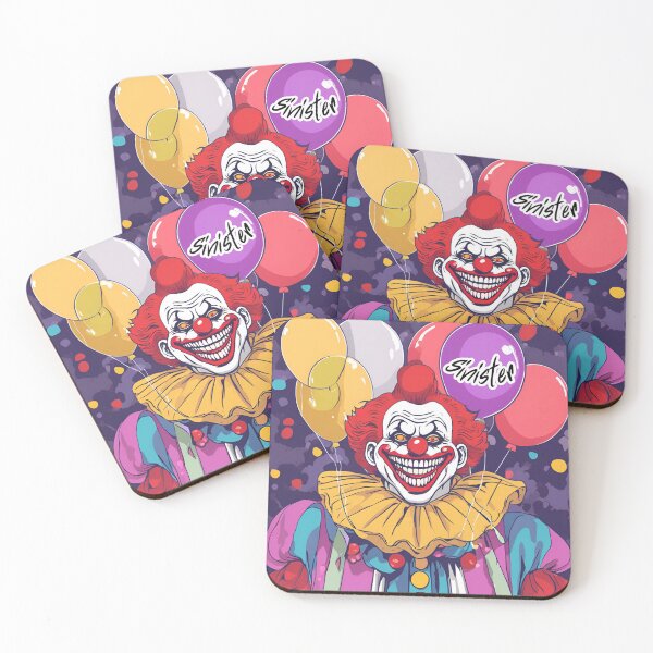 Item preview, Sinister laughing clown creepy designed and sold by Willshire.