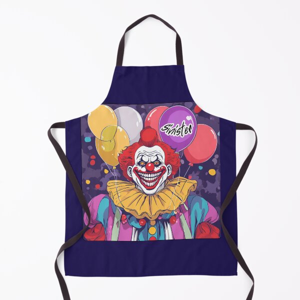 Item preview, Sinister laughing clown creepy designed and sold by Willshire.