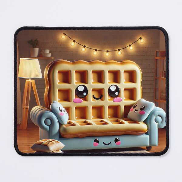 Item preview, Waffle Iron Cozy Sofa designed and sold by Sillytoe.