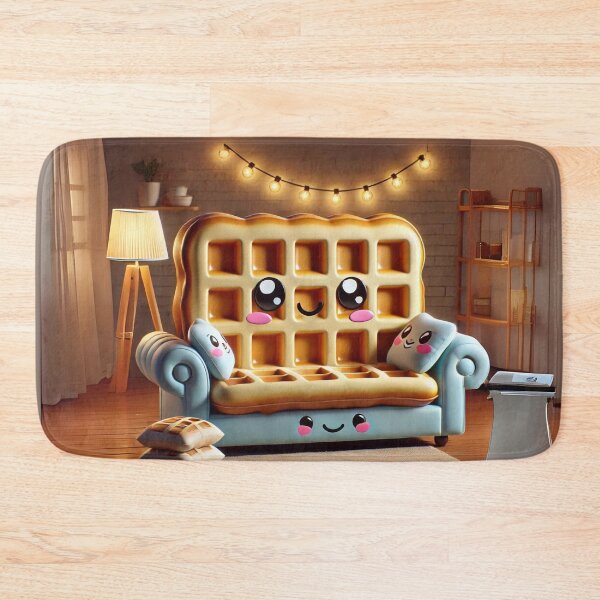 Item preview, Waffle Iron Cozy Sofa designed and sold by Sillytoe.