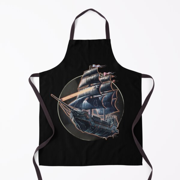 Item preview, Space Pirate Ship in the Starry Cosmos 2 designed and sold by MyNiceDesigns.