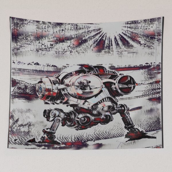 Item preview, kenror Apocalypse Cat drone friend lore designed and sold by Arttiiist.