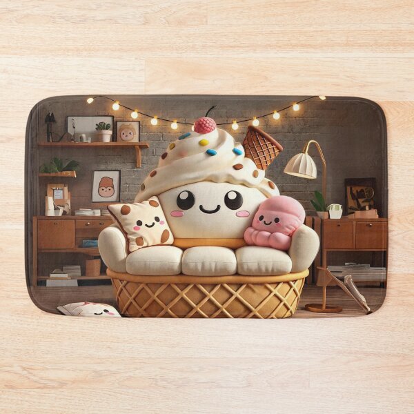 Item preview, Ice Cream Cone Delight Sofa designed and sold by Sillytoe.