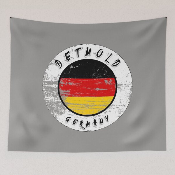 Item preview, Detmold Germany Vintage Flag designed and sold by World Designs.