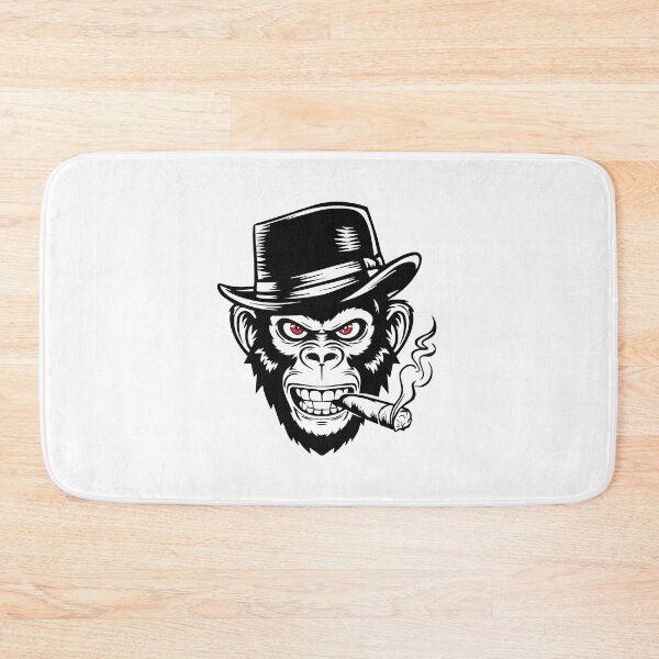Item preview, Monkey Hat Mischievous Fierce Cigar Stylish Simian designed and sold by w1ckerman.