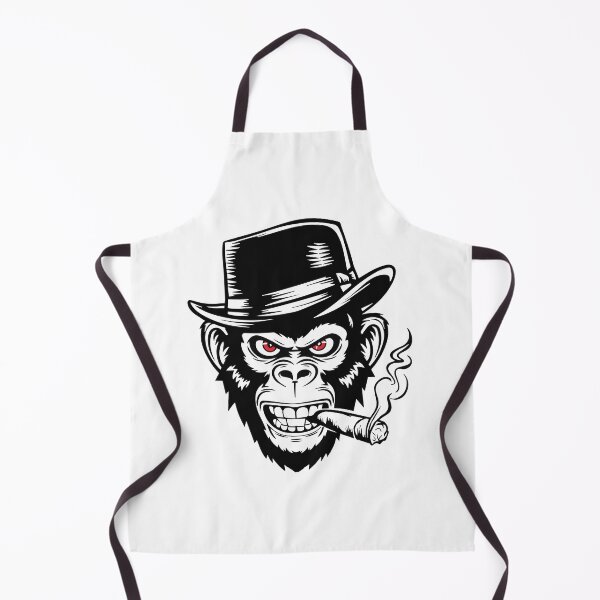 Item preview, Monkey Hat Mischievous Fierce Cigar Stylish Simian designed and sold by w1ckerman.