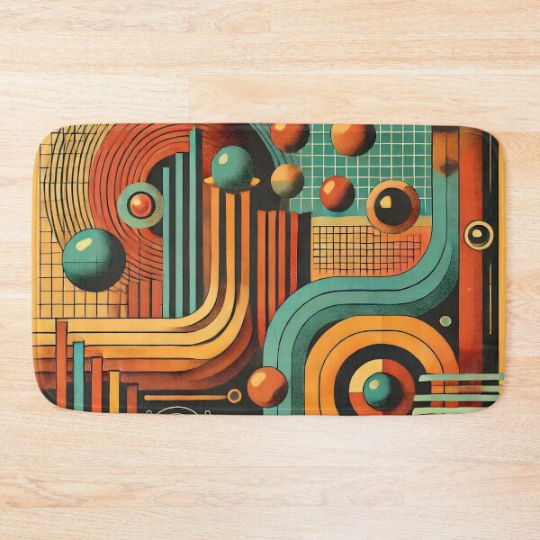 Item preview, Nostalgic Retro Futurism Abstract Design designed and sold by Abdulra7man369.