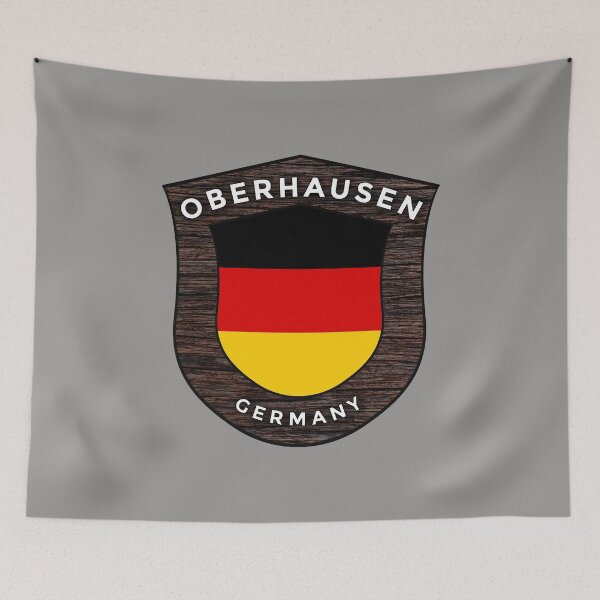 Item preview, Oberhausen Germany Emblem Flag designed and sold by World Designs.